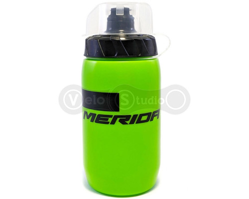 Фляга Merida Bottle/Stripe Green, Black 500 мл із кришкою