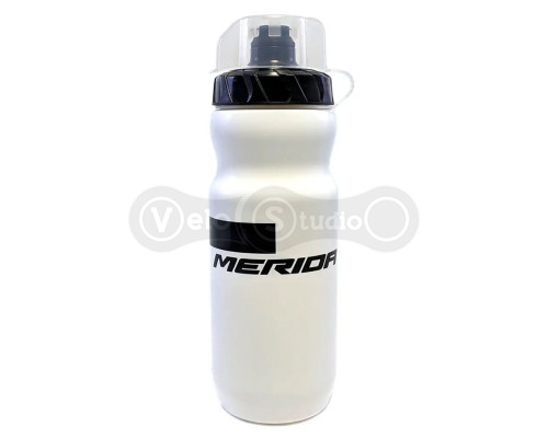 Фляга Merida Bottle/Stripe White, Black 715 мл с крышкой