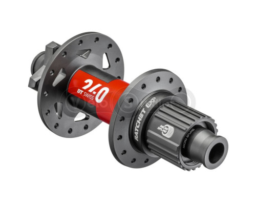 Втулка DT SWISS 240 EXP 54T 148/12 IS-6 bolt Shimano Micro Spline 32 спицы