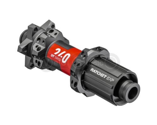 Втулка DT Swiss 240 EXP Straight Pull 142/12 IS-6 bolt Shimano SL 28 спицы