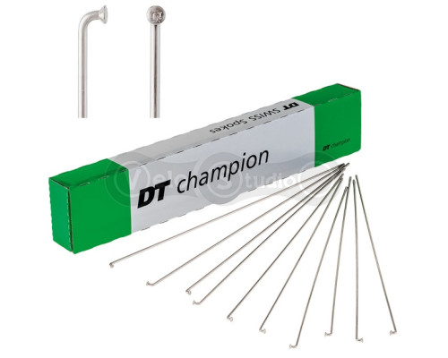 Спиці DT Swiss Champion Silver 2.0 x 262 мм 20 шт