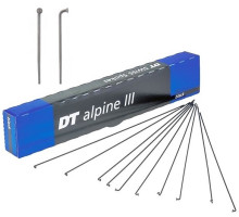 Спицы DT Swiss Alpine III Standard 2.0/1.8/2.34 mm 261mm чёрные 100шт