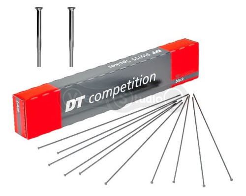 Спиці DT Swiss Competition Race Straight Pull 2.0/1.6/2.0 mm x 288mm чорні 100шт