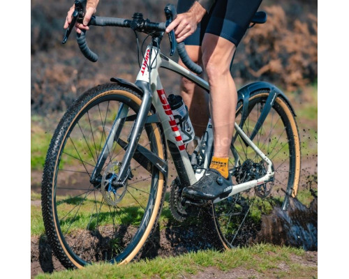 Комплект крыльев POLISPORT G-MUD GRAVEL 28 (50 мм) чёрные