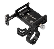 Держатель гаджета GUB P-11 алюминиевый с поворотным механизмом, черный