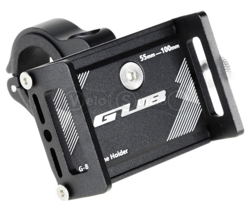 Держатель гаджета GUB G-80 алюминиевый, черный