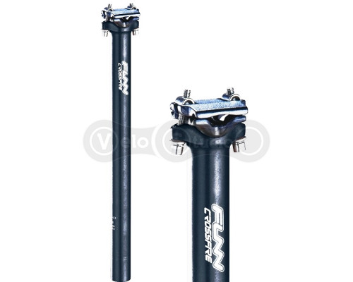 Підсідельний штир FUNN Crossfire 30,9/400 мм, AL6061, 3D Forged, чорний