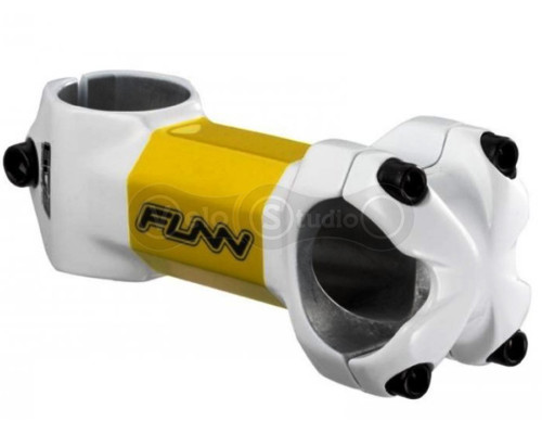 Вынос FUNN Arrow Head Bob 31.8/90 мм белый/желтый