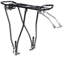 Багажник Kaiwei Carrier 10, под дисковые тормоза, алюминий, черный, универсальное крепление