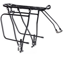 Багажник Kaiwei Carrier 30, под дисковые тормоза, алюминий, черный, универсальное крепление