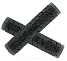 Грипсы Lizard Skins LOGO dual compound 130 мм чёрные