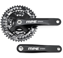 Шатуны PROWHEEL MPE-401, под квадрат, 175 мм, 22-32-44Т, черные