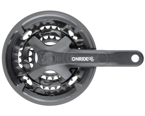 Шатуны ONRIDE Trio 920P, под квадрат, 170 мм, 22-32-44Т, 9 скоростей