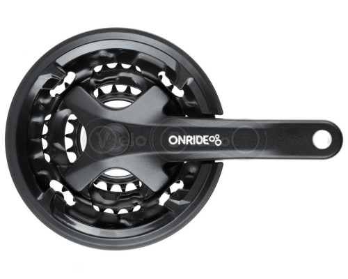Шатуны ONRIDE Trio 850P, под квадрат, 170 мм, 22-32-42Т, 8 скоростей
