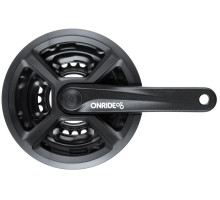 Шатуны ONRIDE Trio 820P, под квадрат, 170 мм, 22-32-42Т, на 8/7/6 скоростей