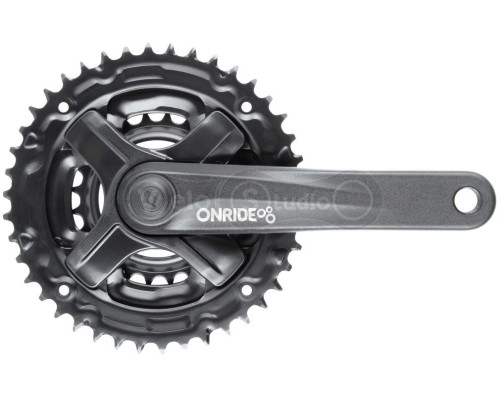 Шатуны ONRIDE Trio 820, под квадрат, 170 мм, 22-32-42Т, на 8/7/6 скоростей