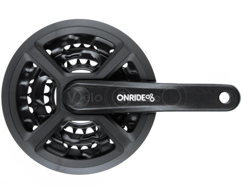 Шатуны ONRIDE Trio 810P, под квадрат, 175 мм, 22-32-42Т, на 8/7/6 скоростей