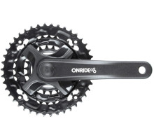 Шатуны ONRIDE Trio 810, под квадрат, 170 мм, 22-32-42Т, на 8/7/6 скоростей