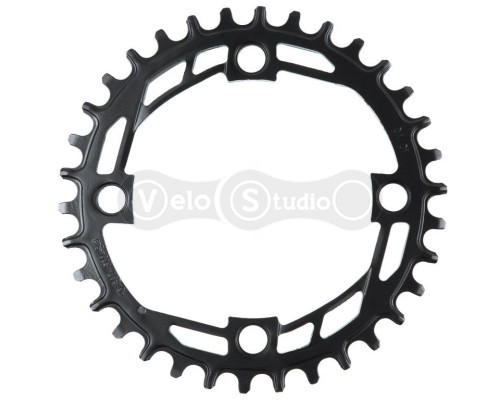 Зірка шатуна ONRIDE Solo 10, 34Т, BCD: 104 мм, сталь, чорна