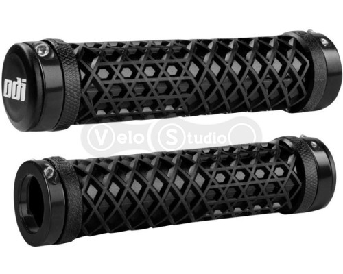 Грипсы ODI Vans® Lock-On Grips, Black w/ Black Clamps