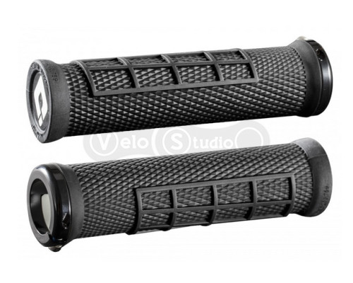 Грипсы ODI Elite Flow, V2.1 Lock On, Black w/Black Clamp