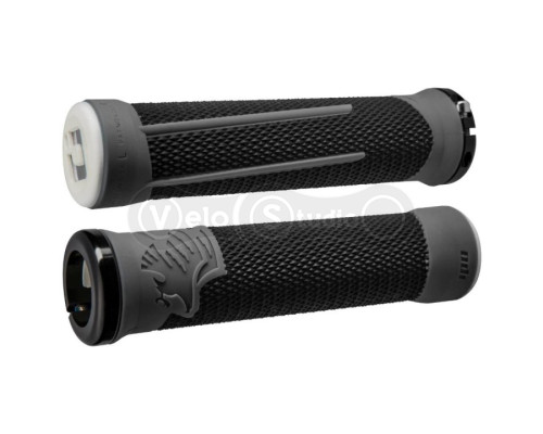 Грипси ODI AG-2 Signature Black/Graphite w/ Black clamps