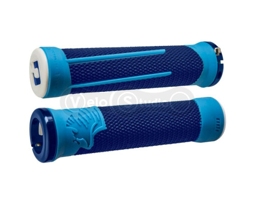 Грипси ODI AG-2 Signature Blue/Lt blue w/ Blue clamps