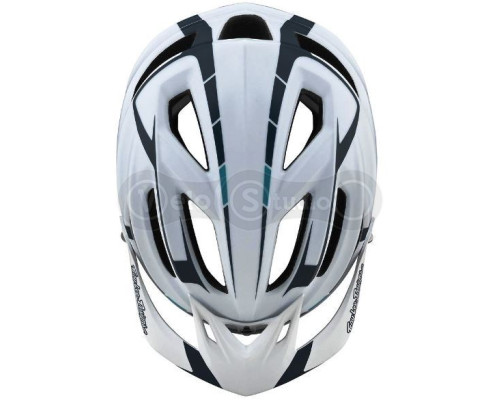 Вело шолом TLD A2 Mips Helmet [Sliver White/Marine] M/L (57-59 см)