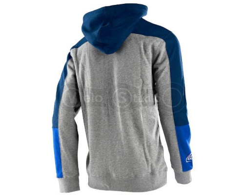 Худи TLD Holeshot Pullover Hoodie Heather [Gray/Blue] S