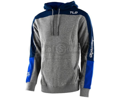 Худи TLD Holeshot Pullover Hoodie Heather [Gray/Blue] L