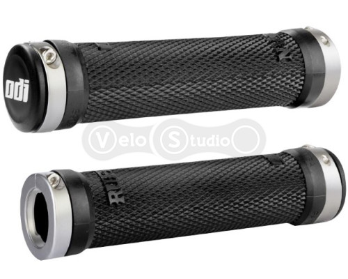 Грипси ODI Ruffian MTB Lock-On Bonus Pack Black w/Grey Clamps