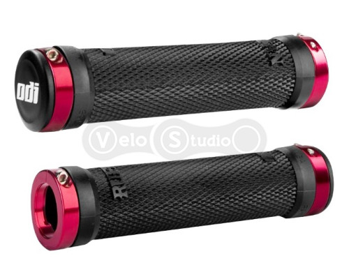 Грипси ODI Ruffian MTB Lock-On Bonus Pack Black w/Red Clamps