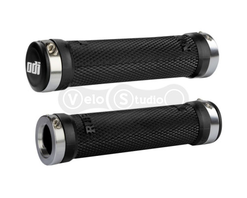 Грипси ODI Ruffian MTB Lock-On Bonus Pack Black w/Silver Clamps
