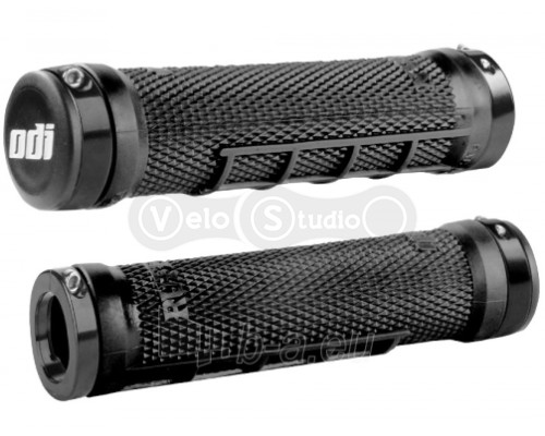 Грипси ODI Ruffian MX ATV Lock-On Bonus Pack Black w/Black Clamps