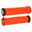 Грипсы ODI Elite Flow, V2.1 Lock On, Brt Orange w/Orange Clamp