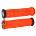 Грипсы ODI Elite Flow, V2.1 Lock On, Brt Orange w/Orange Clamp