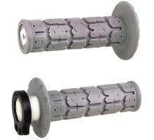 Мото грипсы ODI MX V2 Lock-On; Rogue Grip - Soft Grey