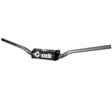 Мото руль ODI MX Podium FLIGHT 805 мм, подъём 65 мм, Hon/Kaw Graphite