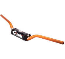 Мото руль ODI MX Podium FLIGHT 805 мм, подъём 68 мм, KTM OE-626 Orange