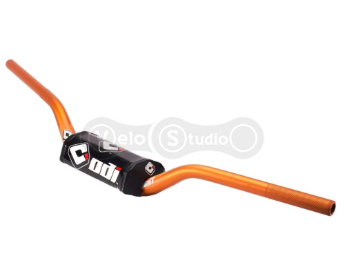 Мото руль ODI MX Podium FLIGHT 805 мм, подъём 68 мм, KTM OE-626 Orange