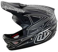 Вело шлем TLD D3 Fiberlite Helmet [SpiderStripe BLk] M (56-57 см)