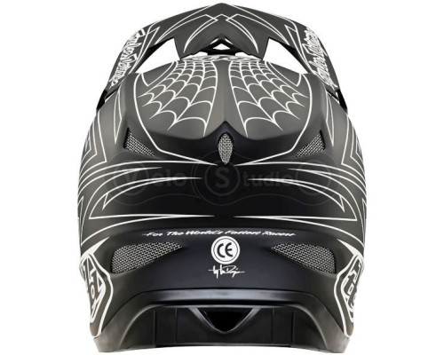 Вело шлем TLD D3 Fiberlite Helmet [SpiderStripe BLk] M (56-57 см)