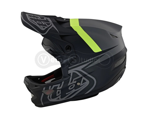 Вело шолом TLD D3 Fiberlite Helmet [Slant Gray] L (58-59 см)