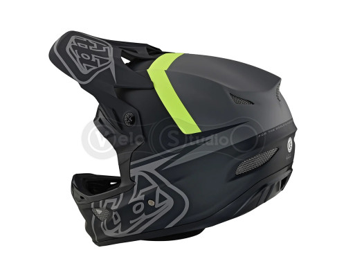 Вело шолом TLD D3 Fiberlite Helmet [Slant Gray] L (58-59 см)