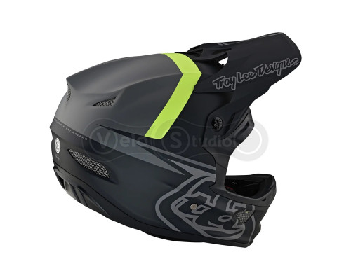 Вело шолом TLD D3 Fiberlite Helmet [Slant Gray] L (58-59 см)