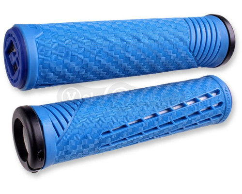 Грипсы ODI CF Grip v2.1 Lock-On Blue / White