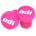 Баренди ODI BMX 2-Color Push-In Plugs Packaged Pink