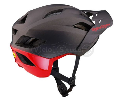 Вело шлем TLD Flowline SE Mips Helmet Radian [Charcoal/Red] XS/S (53-56 см)