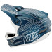 Вело шлем TLD D3 Fiberlite Helmet [SpiderStripe Blue] M (56-57 см)