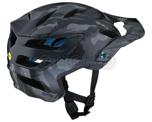 Вело шолом TLD A3 Mips Helmet Brushed [Camo BLue] S (53-56 см)